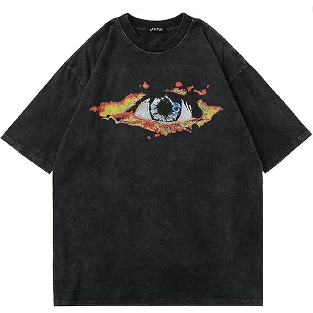 🆕Brand New - Men Black Graphic Soft Fashion T Shirts